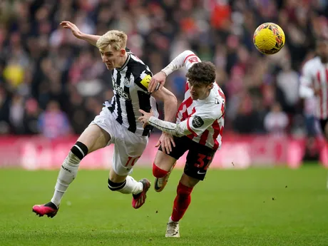 Momentky zo zápasu Sunderland - Newcastle United v treťom kole súťaže FA Cup