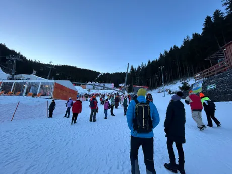 Fanúšikovia pred slalomom v Jasnej 2024.