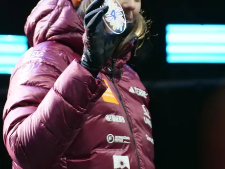 Petra Vlhová odštartuje v obrovskom slalome v Jasnej s číslom štyri. 