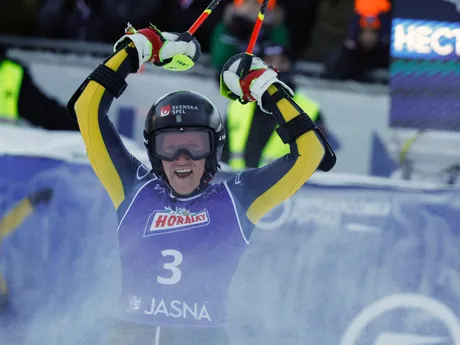 Sara Hectorová vyhrala obrovský slalom v Jasnej 2024.