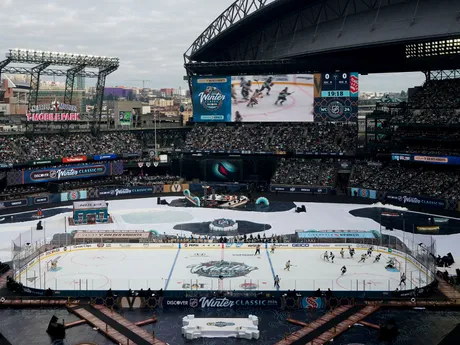 NHL Winter Classic medzi Seattle Kraken a Vegas Golden Knights.