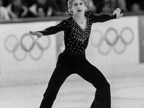 Jozef Sabovčík na zimných olympijských hrách 1984 v Sarajeve. 