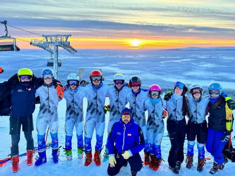 Sústredenie klubu A.S.O. ski Poprad vo Fínsku. 