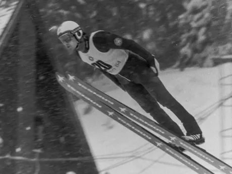 Ján Klimko na zimných olympijských hrách 1984 v Sarajeve. 