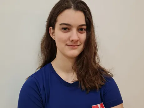 Ráchel Závacká je členka Juniorského olympijského tímu. 