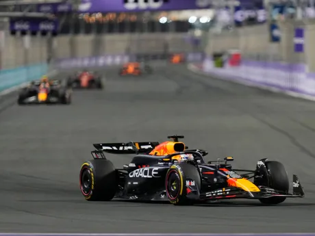 Max Verstappen počas Veľkej ceny Saudskej Arábie