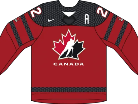 Kanada na MS v hokeji 2024 - dresy vonku.