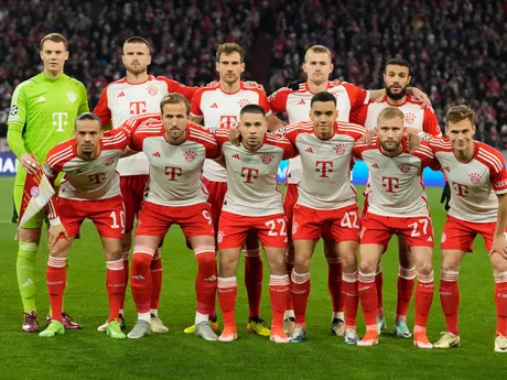 Tímová fotografia Bayernu Mníchov. 

