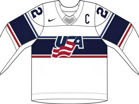 USA na MS v hokeji 2024 - dresy doma.