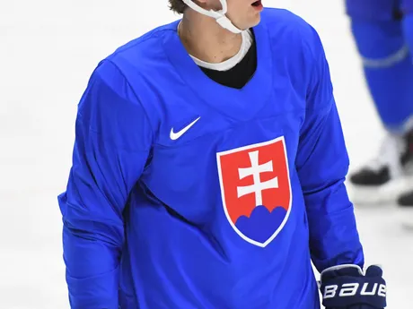 Martin Pospíšil počas piatkového  tréningu pred zápasom Slovensko - Francúzsko v skupine B na MS v hokeji 2024.