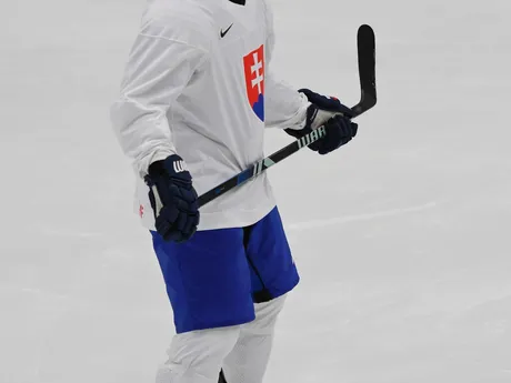 Tomáš Tatar počas sobotňajšieho tréningu na MS v hokeji 2024. 
