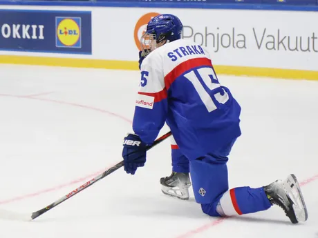 Andreas Straka po prehre so Švédskom v súboji o bronz na MS v hokeji do 18 rokov.