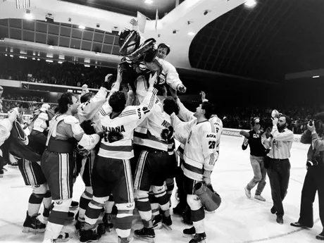 Hokej Majstrovstva sveta 1985 Praha  Foto Jan Sukup_Startfoto