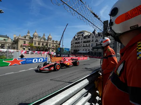 Charles Leclerc na Ferrari počas Veľkej ceny Monaka 2024.