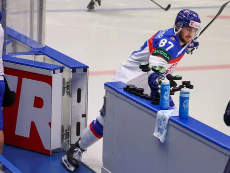 Pavol Regenda pred zápasom Slovensko - Švédsko v skupine B na MS v hokeji 2024.