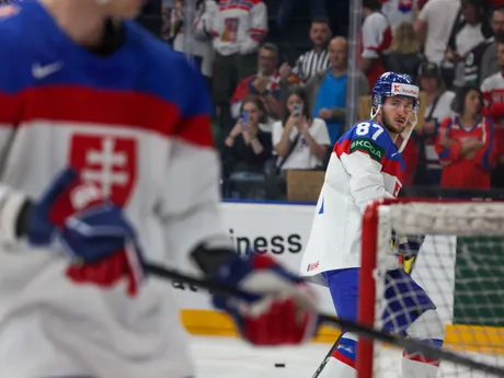 Pavol Regenda pred zápasom Slovensko - Kanada vo štvrťfinále MS v hokeji 2024.