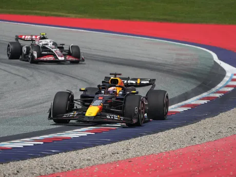 Max Verstappen počas Veľkej ceny Rakúska 2024. 