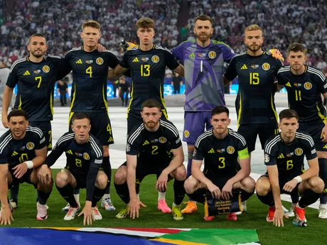 Tím Škótska pred zápasom Nemecko - Škótsko na EURO 2024.