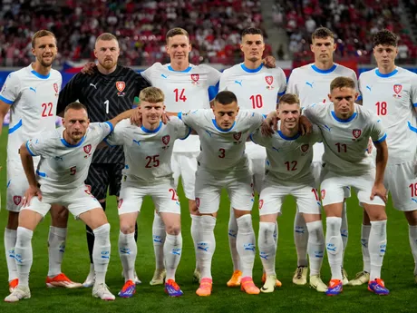 Futbalisti Česka pred zápasom Portugalsko - Česko na EURO 2024.