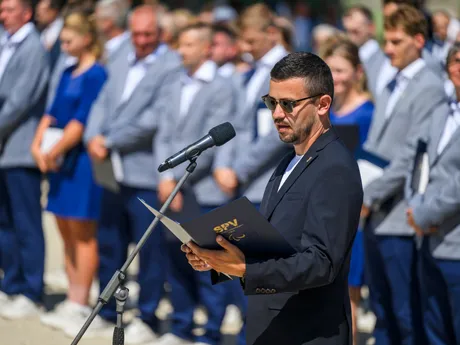 Slovenskí olympionici a paralympionci zložili prezidentovi Pellegrinimu slávnostný sľub