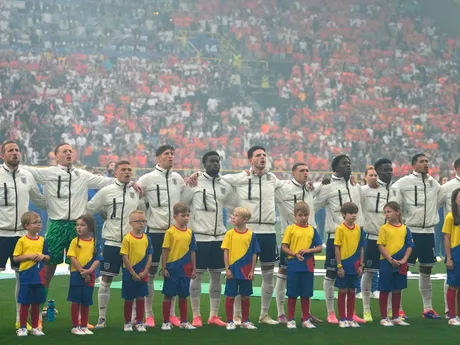 Anglickí reprezentanti pred zápasom Holandsko - Anglicko v semifinále EURO 2024.