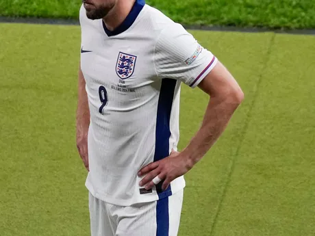 Harry Kane po zápase Španielsko - Anglicko vo finále EURO 2024 (ME vo futbale).
