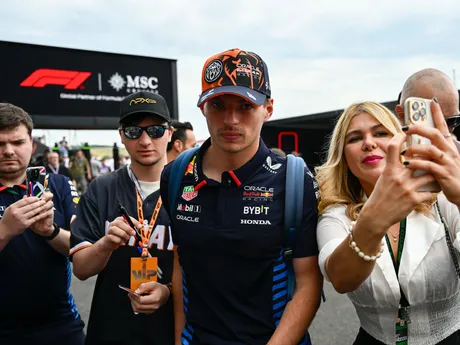 Max Verstappen pred štartom Veľkej ceny Maďarska 2024.