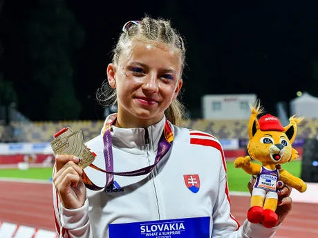 Laura Frličková získala zlato na ME juniorov 2024. 