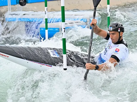 Jakub Grigar na OH 2024 v Paríži.