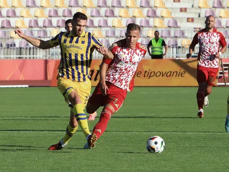 Momentky zo zápasu Banská Bystrica - Dunajská Streda (3. kolo, Niké liga)