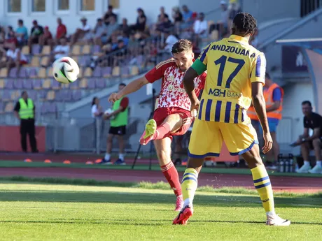 Momentky zo zápasu Banská Bystrica - Dunajská Streda (3. kolo, Niké liga)