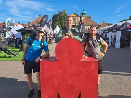 Zdeno Chára na pretekoch Ironman vo švédskom Kalmare.