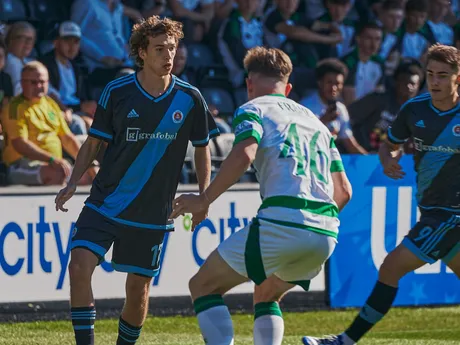 Fotka zo zápasu Celtic FC U19 - ŠK Slovan Bratislava U19 v 1. kole mládežníckej Ligy majstrov.