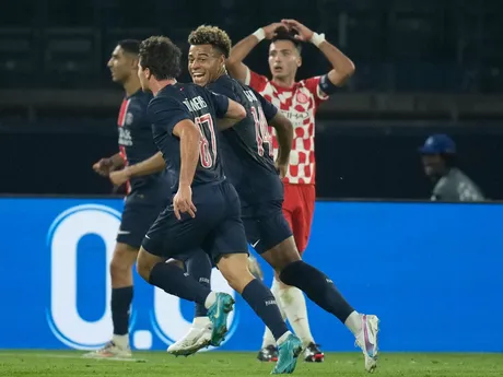 Futbalisti PSG sa tešia z gólu v zápase Paríž St. Germain - Girona FC.