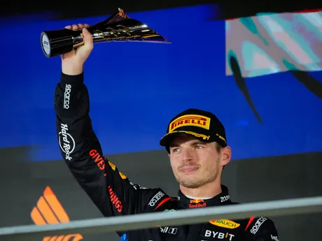 Max Verstappen skončil druhý na Veľkej cene Singapuru. 