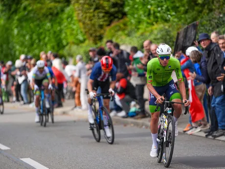 Tadej Pogačar na MS v cestnej cyklistike 2024.