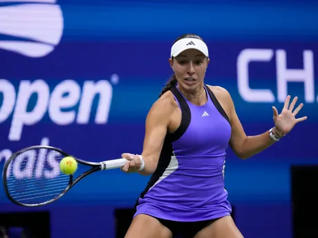 Američanka Jessica Pegulová vo svojom prvom grandslamovom finále na US Open 2024.