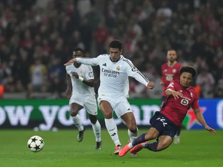 Momentky zo zápasu Lille - Real Madrid (Liga majstrov)