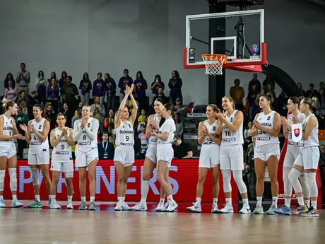 hráčky tímu slovenskej basketbalovej reprezentácie