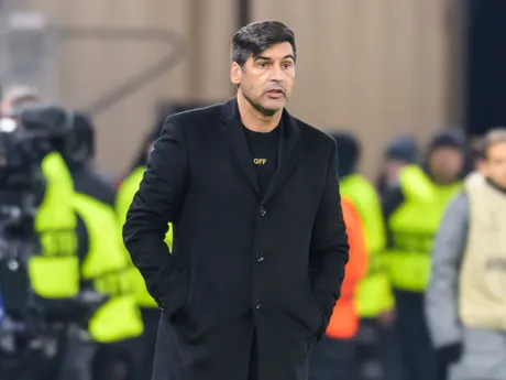 Tréner AC Miláno Paulo Fonseca v zápase 5. kola ligovej fázy Ligy majstrov Slovan Bratislava - AC Miláno.