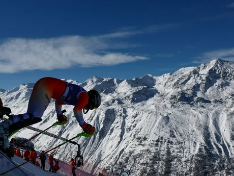 Wendy Holdenerová počas 1. kola slalomu v rakúskom stredisku Gurgl 2024.