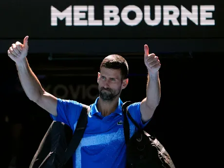 Novak Djokovič skrečoval semifinálový zápas Australian Open 2025