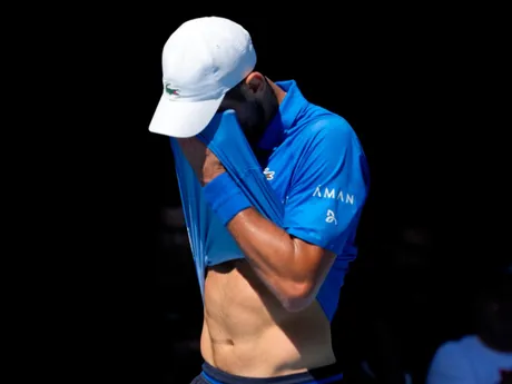 Novak Djokovič skrečoval semifinálový zápas Australian Open 2025