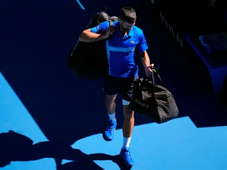 Novak Djokovič skrečoval semifinálový zápas Australian Open 2025