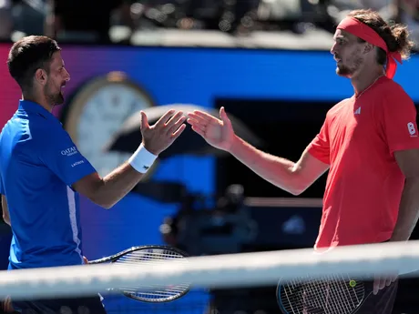 Novak Djokovič skrečoval semifinálový zápas Australian Open 2025