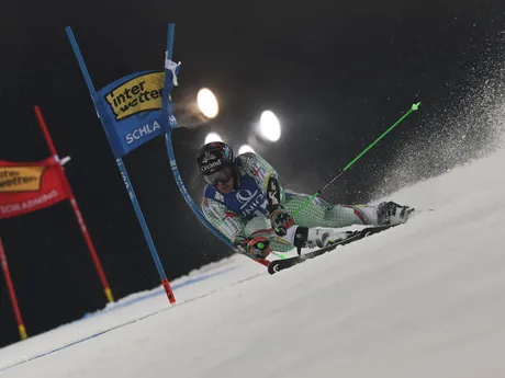 Joan Verdu počas 1. kola obrovského slalomu v rakúskom stredisku Schladming. 