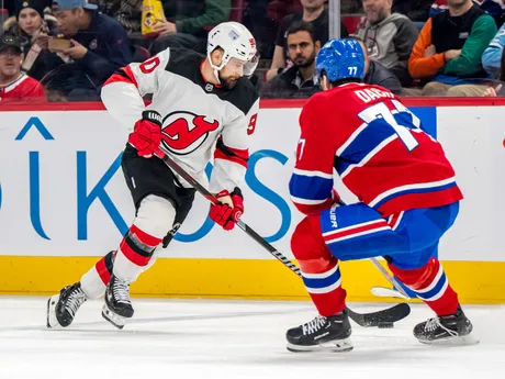 Tomáš Tatar počas zápasu Montreal Canadiens - New Jersey Devils. 