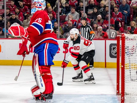 Tomáš Tatar počas zápasu Montreal Canadiens - New Jersey Devils. 