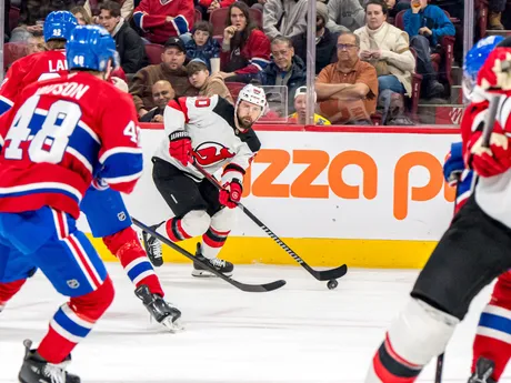 Tomáš Tatar počas zápasu Montreal Canadiens - New Jersey Devils. 