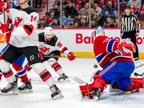 Tomáš Tatar počas zápasu Montreal Canadiens - New Jersey Devils. 